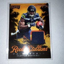 Panini 2019 Playoff DK Metcalf Rookie Stallions RS-11 Football Seahawks Card