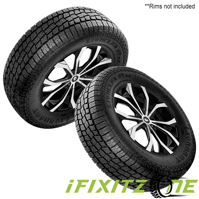 4 Lionhart Lionclaw ATX2 LT265/70R16 121/118S Tires, 10 Ply, LR E, All ...