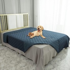 Waterproof Blanket Reversible Dog Bed Cover Pet Blanket for Furniture Bed Couch