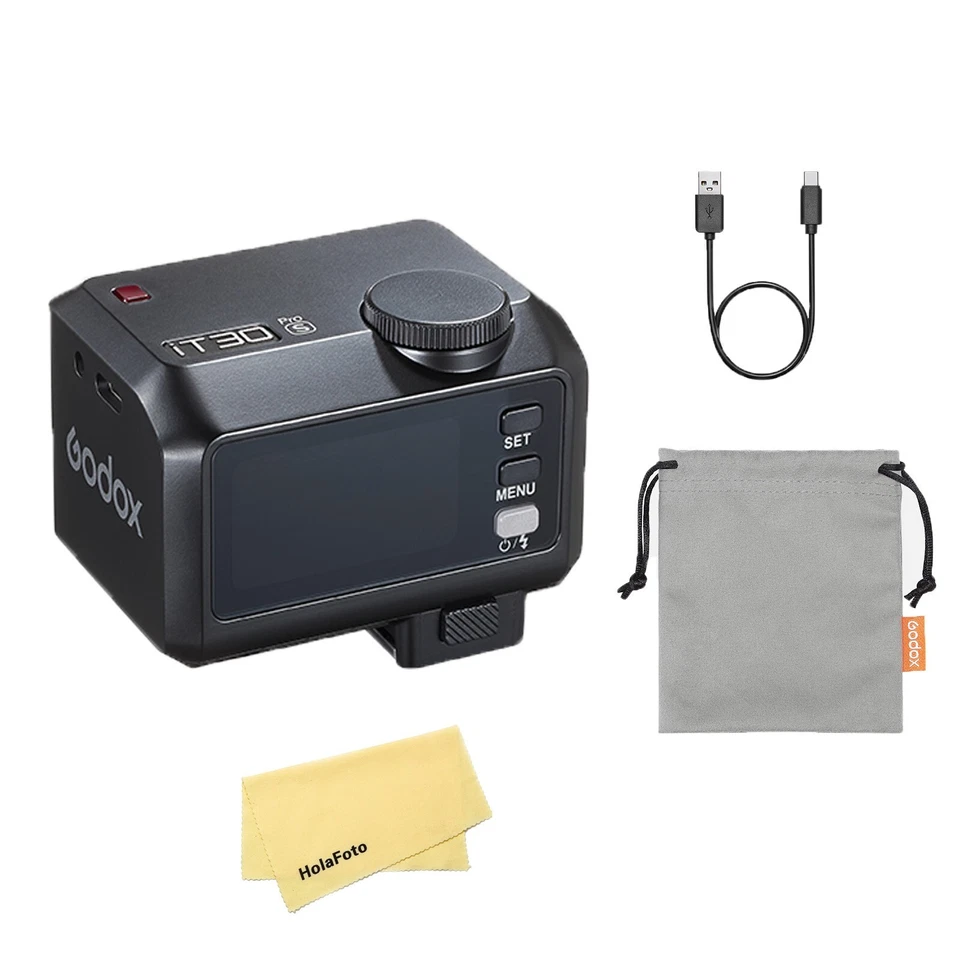 Godox iT30Pro Ultraleichter Mini-TTL-2,4-GHz-Wireless-HSS-Touchscreen-Blitz
