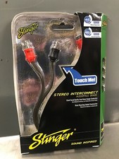 Stinger SI12YM Heavy Duty 1000 Series 1-Female 2-Male Y-Adapter RCA Interconnect