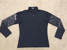 SPYDER 1/4 zip Women's L/S Jersey Base Layer Sz M