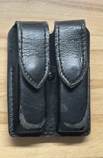 Safariland Double Magazine Pouch 77 Plain Black Glock 17 22 Police Trade-in