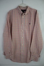 RALPH LAUREN Boy's Long Sleeve Button Down Dress Shirt size XL 18-20