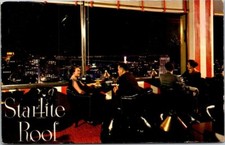 Drake Hotel San Francisco Starlite Roof California Vintage Chrome Postcard A91