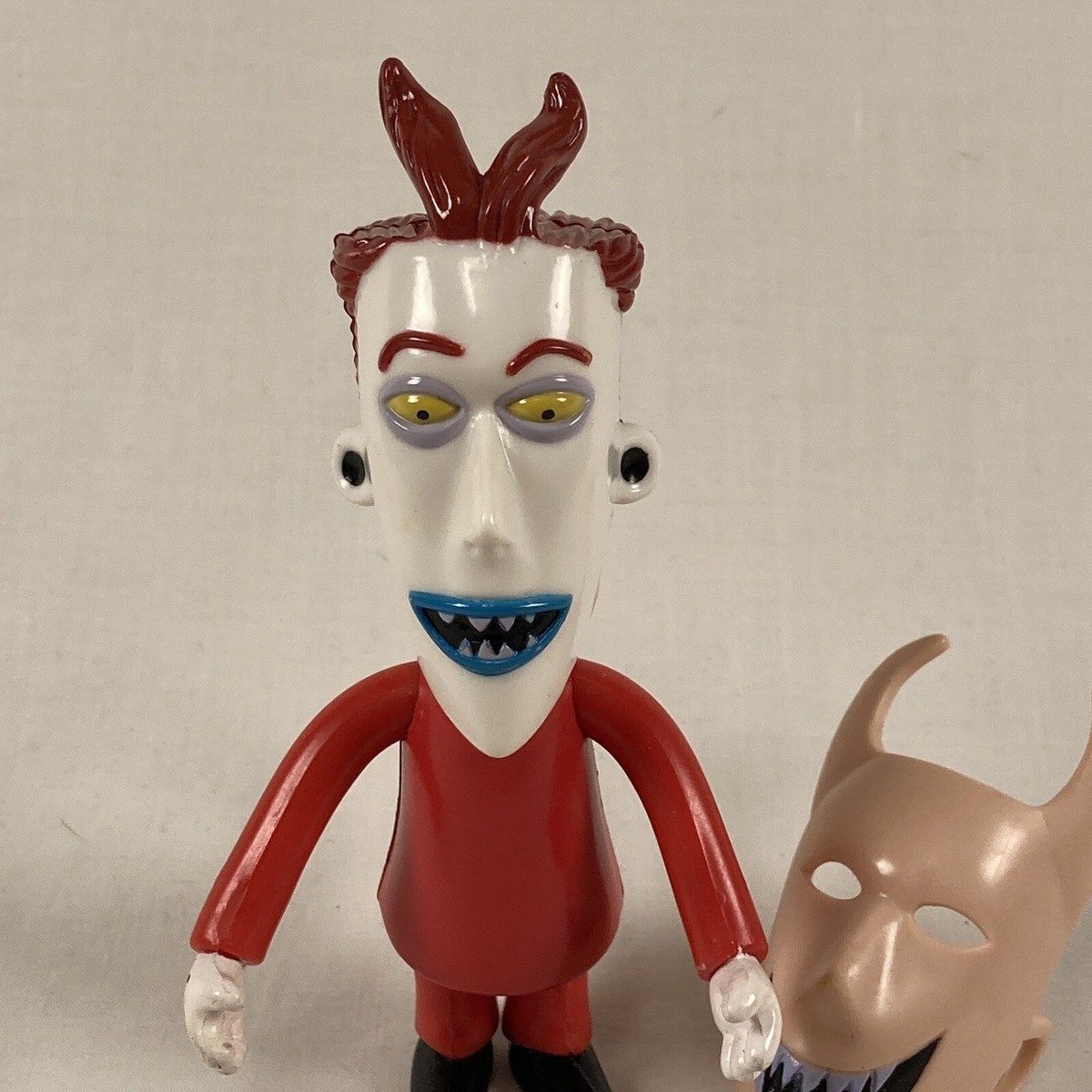Nightmare Before Christmas Disney Lock Red Devil 1993 Mask Oogie