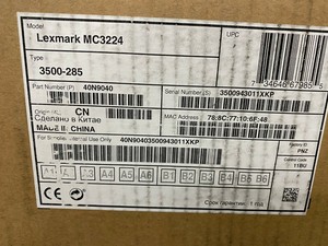 lexmark mc3224 printer