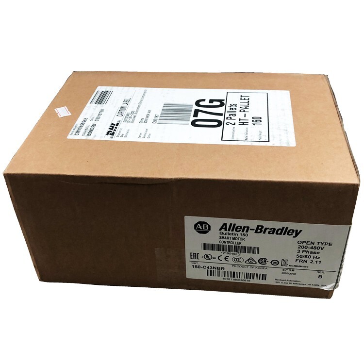NEW Allen-Bradley 150-C43NBR SMC-3 43A Smart Motor Controller 150-C43NBR