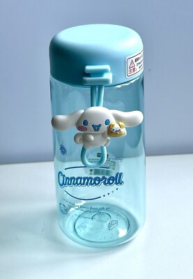 Japan Sanrio Cinnamoroll PCT Kunststoff 350 ml blau Trinkflasche