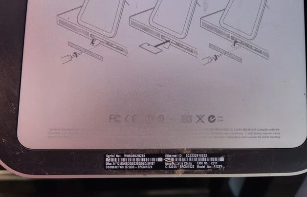 Apple A1225 24-inch iMac Core 2 Duo 2.4 GHz 4 GB RAM 320 GB HDD - Image 3 of 3