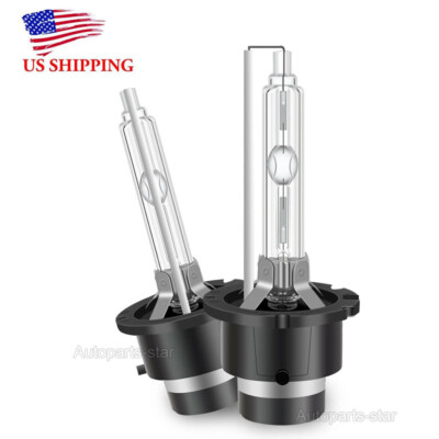 2PCS NEW OEM D4S D4R 42406 66450 6000K HID XENON HEADLIGHT BULBS SET