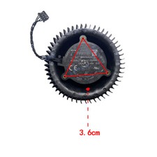 1PCS New Turbo Graphics card Cooling Fan For NVIDIA Quadro RTX5000 6000 8000