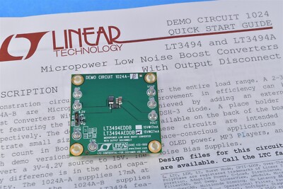 Linear LT3494 DC/DC Non-Isolated Evaluation Board Microwave Low Noise Converter