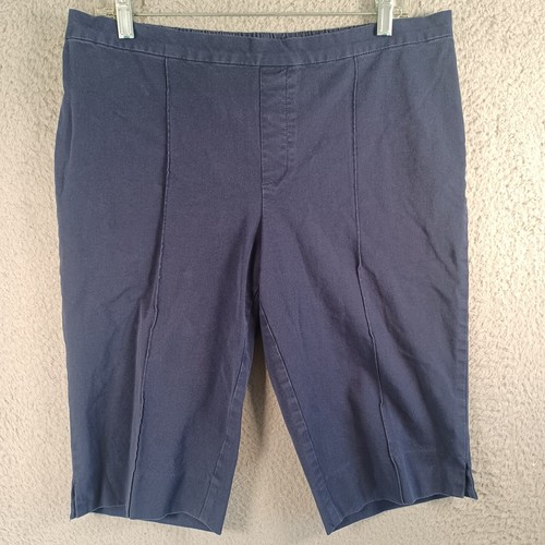 Pantaloni Isaac Mizrahi Donna – Borgogna, Taglia 16P (petite), Vita Elastica, Gamba Larga