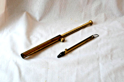 Black Powder Standard Adjustable Measure & Brass Capper