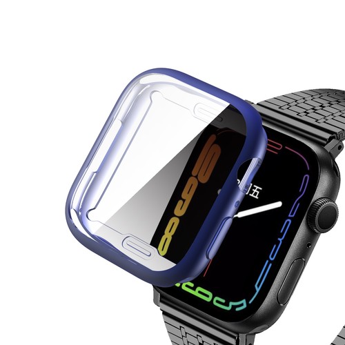 Etui na Apple Watch Series 9 8 7 TPU Cover Ochrona ekranu iWatch 41mm 45mm - Zdjęcie 4 z 23