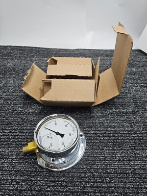 #ad #ad Wika 9314750 0002 213.40.4 Tube Pressure Gauge 1500 Psi 1 4 Npt Lower Mount $313.94