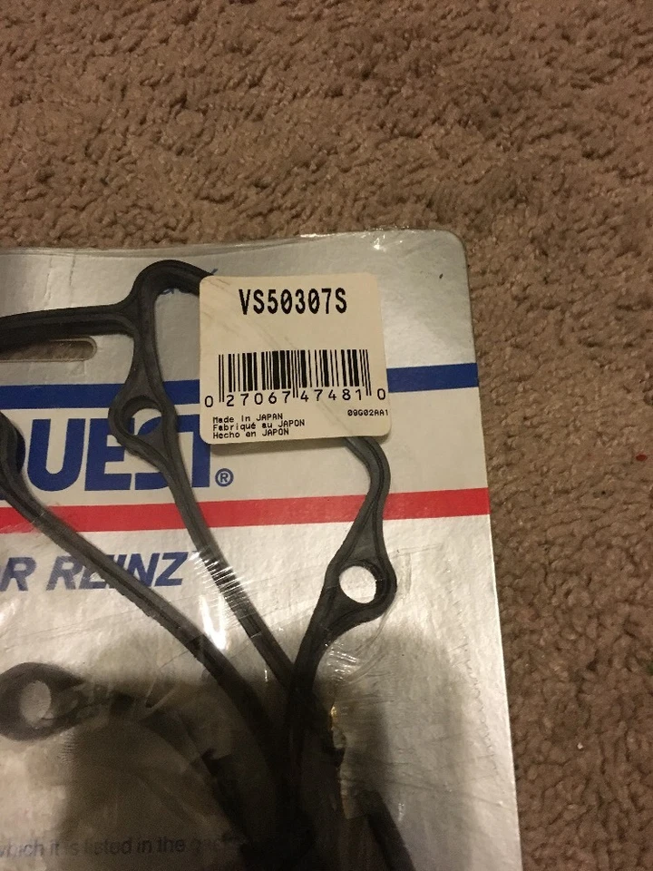 Прокладка крышки клапана двигателя Victor VS50307S подходит для 95-02 Kia Sportage 2,0 л-L4 - Изображение 2 из 3