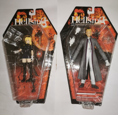 Yamato Hellsing Manga Anime Seras Victoria Alexander Vampire Hunter figure lot