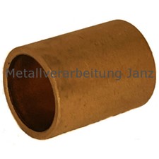 Sinterbronze Buchse Form J &auml;hnlich DIN 1850-3 Gleitlager - 1 St&uuml;ck