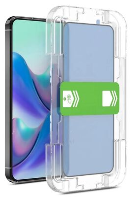 6x 9H Panzerhartglas für iPhone 13 Pro Max 3D KLAR EASY STICK Montage Rahmen