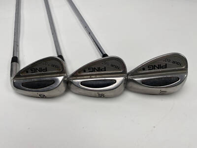 Ping Tour Wedge Set 52* 56* 60* Black Dot Wedge Steel Mens RH | eBay