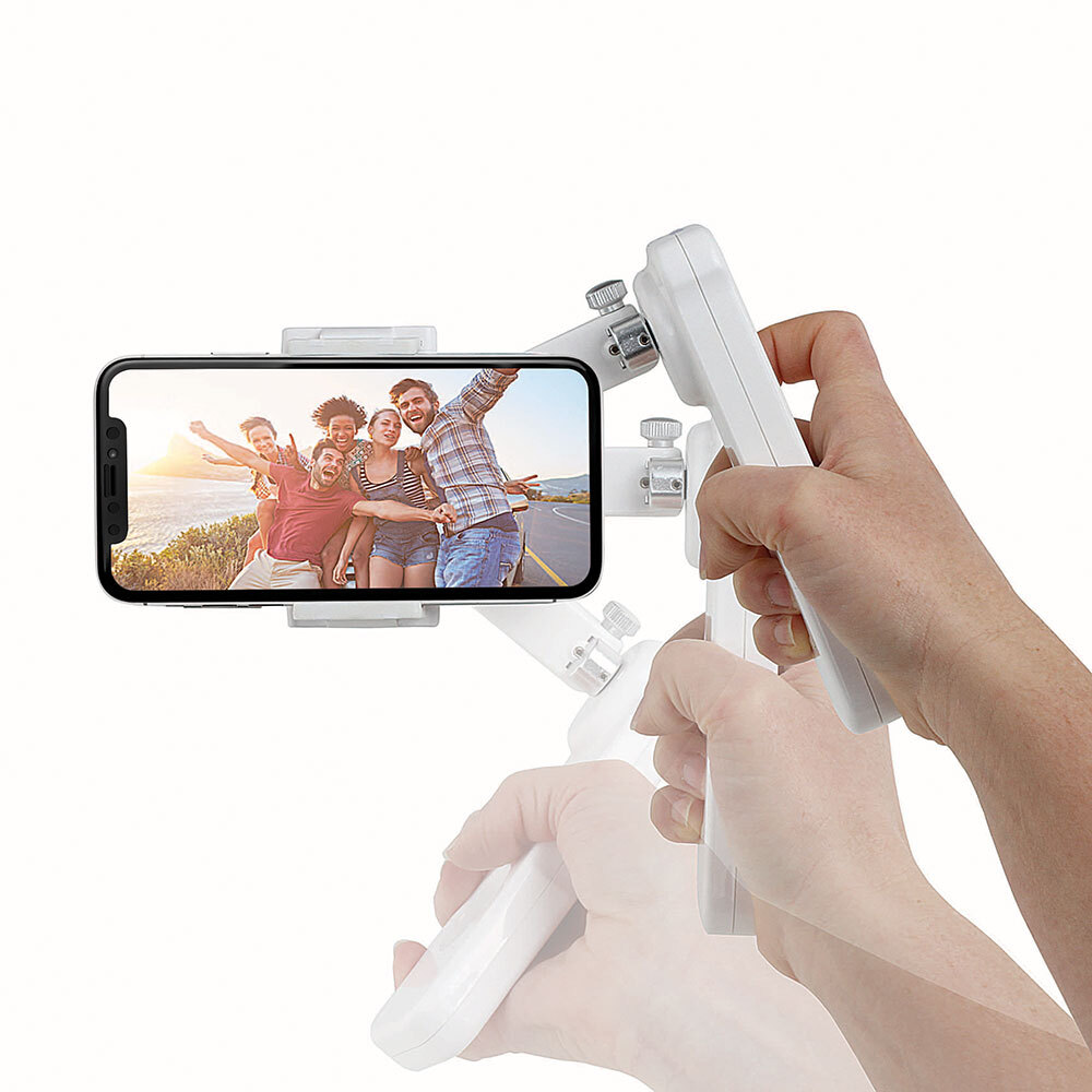 Stabilisateur smartphone TEC598 - Fini les vidéos tremblantes grâce au moteur 3 axes fluide
