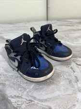 Toddler Boys' 7C Jordan 1 Mid SE Craft Inside Out Obsidian Blue Indigo Purple