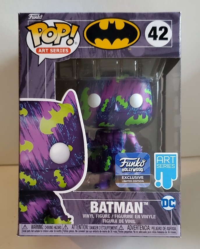 Funko Pop Art Series 42 Batman DC Funko Hollywood Exclusive