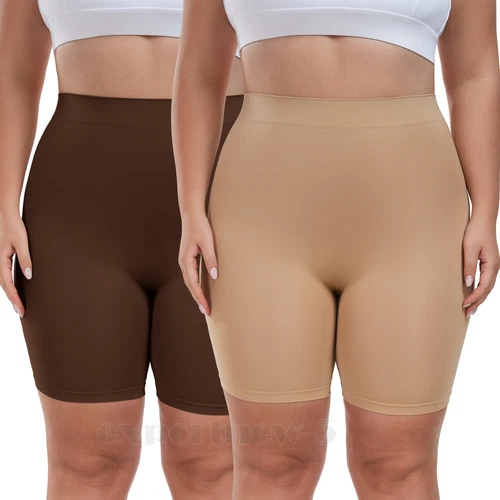 Pantalones cortos moldeadores talla grande para mujer pantalones cortos anti rozaduras pantalones cortos para niños bragas sin costuras - Imagen 34 de 35
