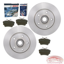 BOSCH Bremsen Set HINTEN Bremsscheiben + Beläge Opel Vivaro A 1.9 D *