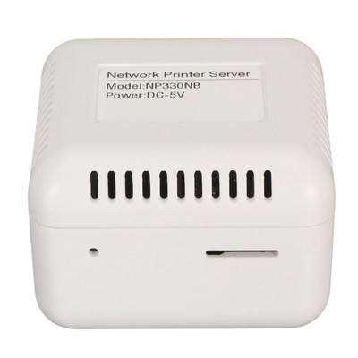 US Plug Network USB 2.0 Printer Server LAN Print Share Server Wireless Print Hot