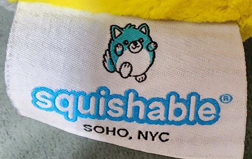 Squishable Soho NYC Yellow Dump Trash Truck 13" Stuffed Plush - Picture 7 of 7