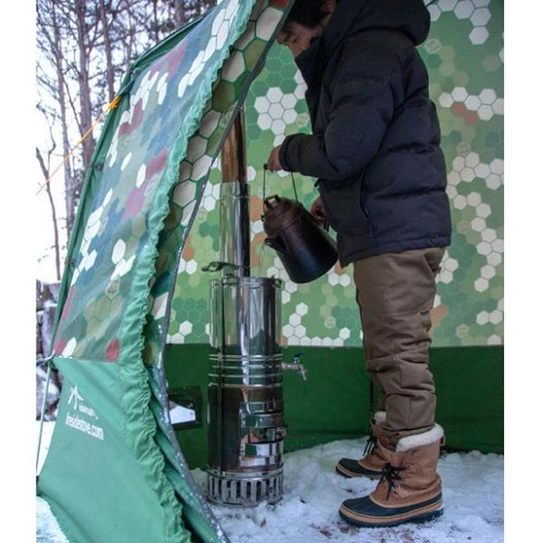 MOBIBA RB170M Rucksack Saunazelt - Digital Camo Mobile Dampfsauna Japan - Bild 8 von 13