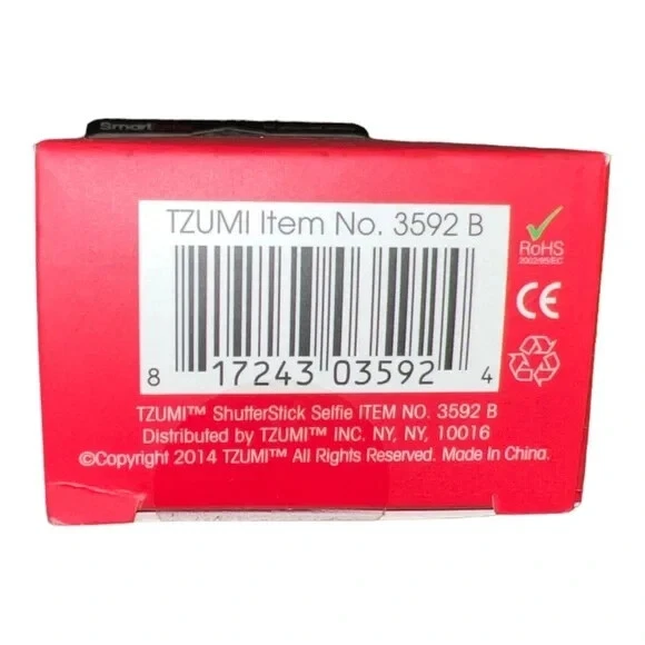 Tzumi Wired Selfie Stick Telescoping Handle for Android & iOS New - Image 3 of 3