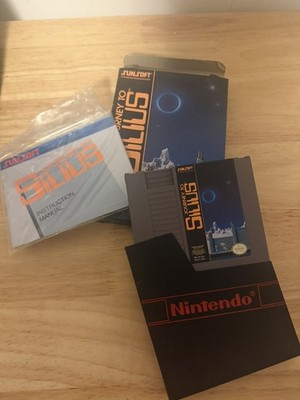 Journey to Silius Nintendo NES 1990 100% Complete in Box CIB