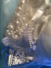 June Zimonick's Studio Ornament Kit "PARISIENNE No. 31 White 3 Satin Ball New