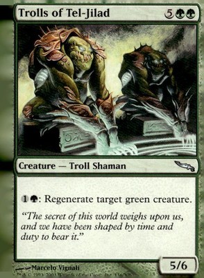 Mirrodin #136 Trolls of Tel-Jilad