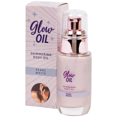 Golden Glow Shimmering Body Oil Rose Champagne 30ml