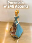 5 3/4 Inch Cinderella Bell by Bradford Exchange Porcelain w 24K Gold Disney 2004 — photo 5