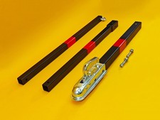 Vehicle Recovery Tow Pole 3.5Ton With Red Reflector 2.6m 3500kg 3pc Car Van UK