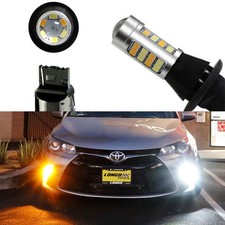 Switchback Led Bulbs For 2015-2020 Toyota Camry Turn Signal Light Drl Conversion
