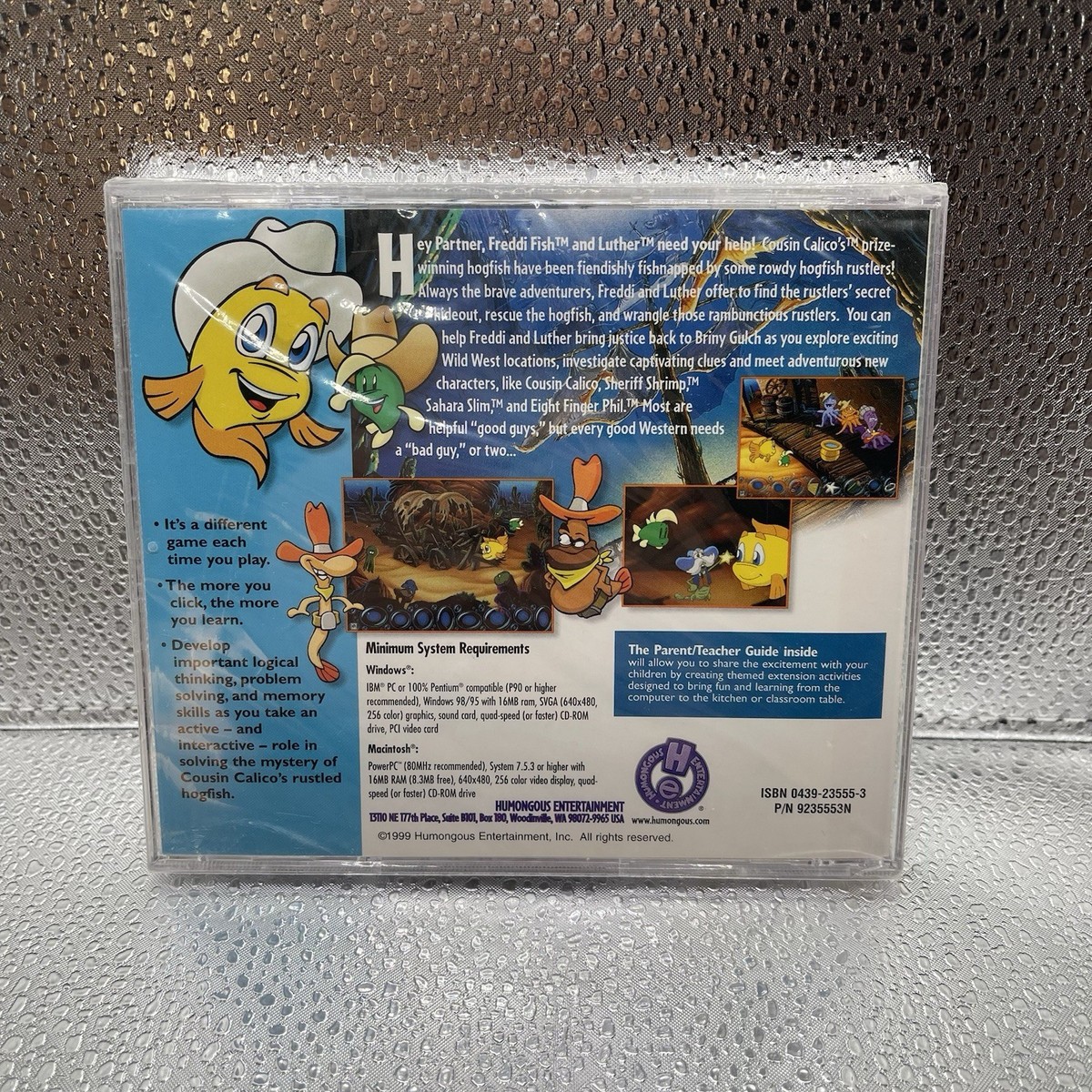 Freddi Fish 4 Hogfish Rustlers Briny Gulch PC Brand NEW Sealed
