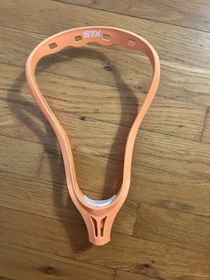 STX Orange Unstrung Lacrosse Head Plastic Women Attack/Midfield Stick Compatible