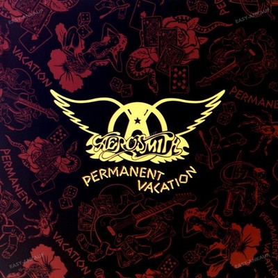 Aerosmith - Permanent Vacation US LP 1987 + Innerbag (VG+/VG) '.