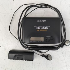 Sony WM-F701C Walkman Radio Cassette Player Earphones Battery Case Junk Parts