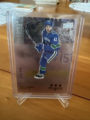 2019-20 Upper Deck Black Diamond - 1996-97 Tribute Rookies Quinn Hughes 159/249