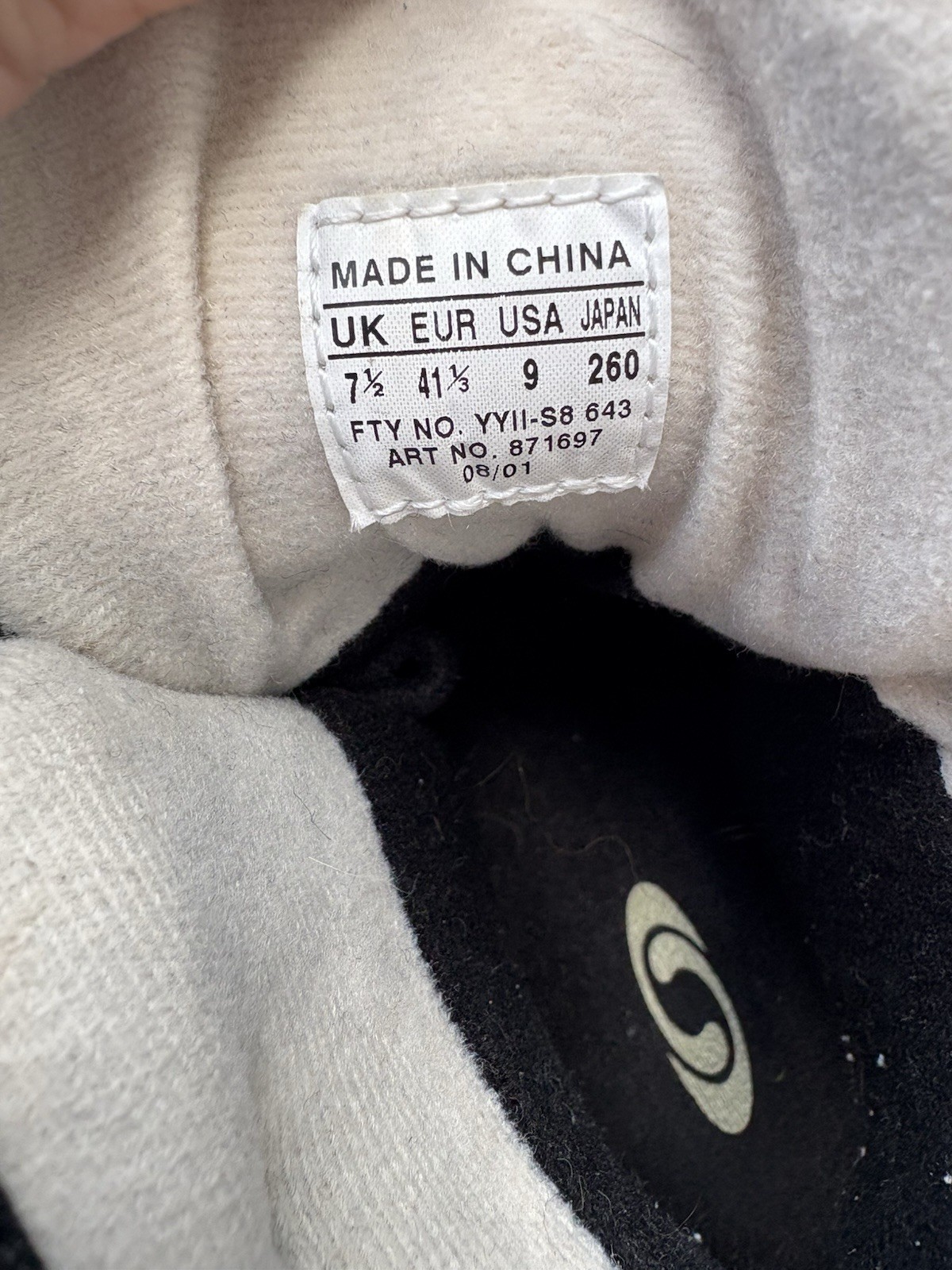 Stivali alti da trekking Salomon Contagrip donna taglia 7 5 grigi stringati scamosciati