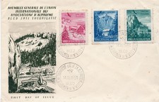YUGOSLAVIA 1951 - UIAA ASSOCIATION ON COVER WITH  COMMEMORATIVE CANCELATION