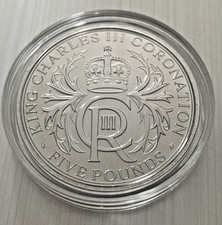 2023 King Charles III Coronation BUNC &pound;5 Coin Bailiwick of Jersey In Capsule